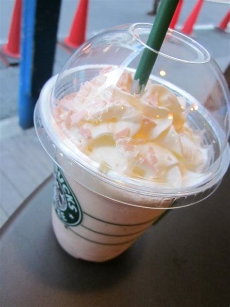 Cherry Blossom Frappuccino At Starbucks Cherry Blossom Frappuccino