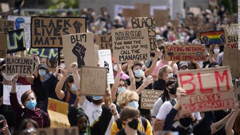 Manifestaciones A Favor Y En Contra Del Movimiento Black Lives Matter