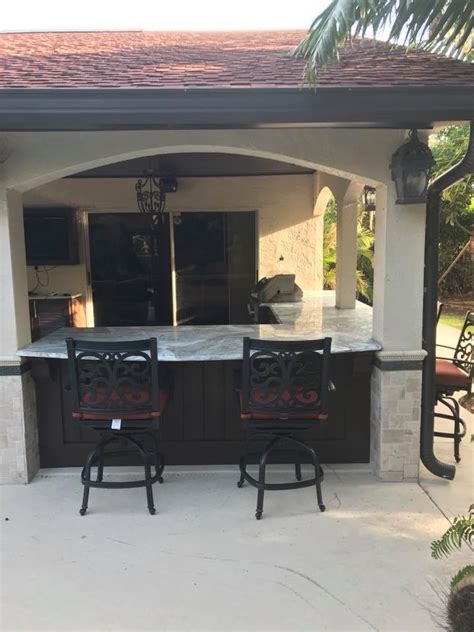 New Outdoor Kitchen Cabinets Installation in Melbourne FL NatureKast Summer Kitchens — Kitchen ...