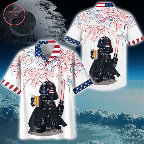 America Darth Vader Hawaiian Shirt Trendyheat