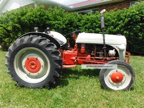 Vintage Ford 9n Farm Tractor Tractors Farm Tractor Ford Tractors