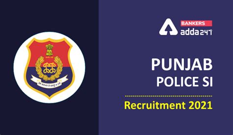 Punjab Police Si Recruitment 2021 Apply For 560 Sub Inspector Posts