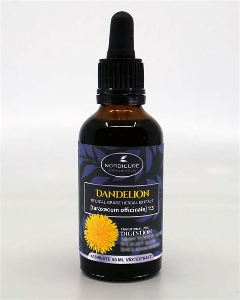 Dandelion 1:3 Taraxacum officinale - NordiCure