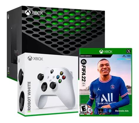 Consola Xbox Series X Fifa 22 Mando Robot White Cuotas sin interés