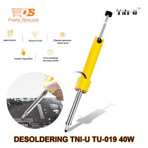 Jual Tni U Tu W Desoldering Iron Pump Vacuum Solder Sucker