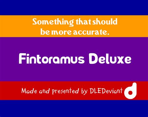 Fintoramus Deluxe Rodfellows Font By Dledeviant On Deviantart