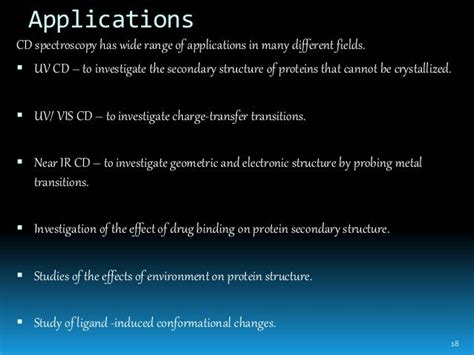 Circular dichroism spectroscopy seminar ppt