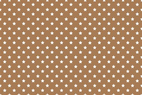 Brown Seamless Stars Patterns Graphic By Cutepik Creative Fabrica