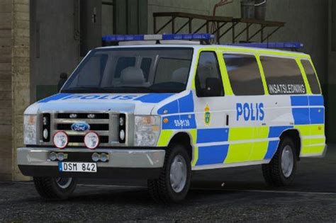 Volvo V Swedish Police Marked Gta Mods