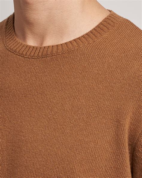 Colorful Standard Classic Merino Wool Crew Neck Sahara Camel Bei Care Of Ca