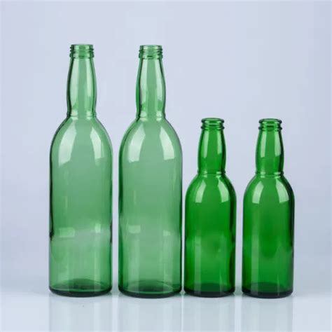 Flint Amber Green Glass Beer Bottles China Beer Bottle And Beer