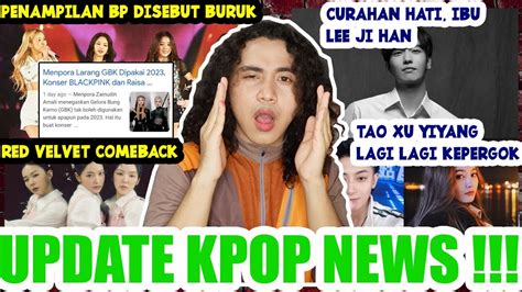 BLACKPINK BATAL TAMPIL DI GBK CURAHAN HATI IBU LEE JI HAN YouTube