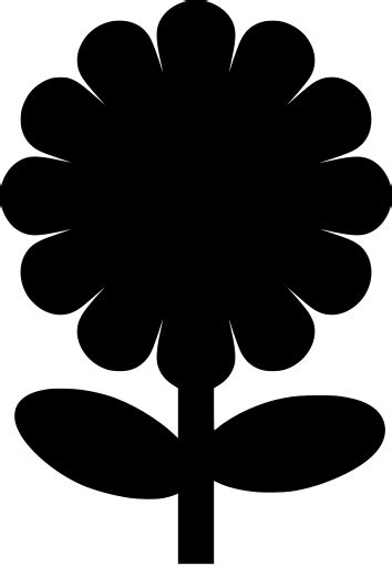 SVG Blumen Frühling blühen Blume Kostenloses SVG Bild Symbol