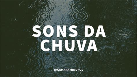 Sons Da Chuva Som Ambiente De Chuva Forte Trovoadas Para Dormir