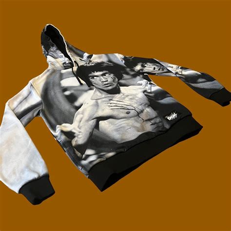 Collectible Dgk Bruce Lee “scratch” Hoodie Size Depop