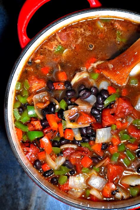 Vegetarian Black Bean Chili Gypsyplate