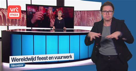 VRT NWS Journaal Met VGT Dinsdag 1 Januari 2019 Om 19 00 VRT MAX