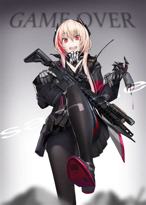 M4 Sopmod Ii Girls Frontline Drawn By Shijiu Adamhutt Danbooru