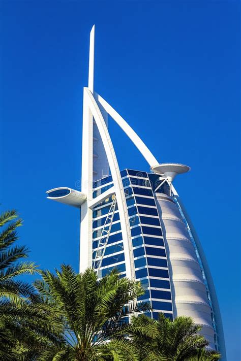 Vue Sur Burj Al Arab Image Ditorial Image Of Ville