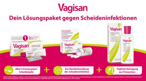 Vagisan Myko Kombi Vaginalz Pfchen Und Creme Zur Behandlung Von