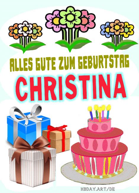 Alles Gute Zum Geburtstag Chr St Na Hbday Art De