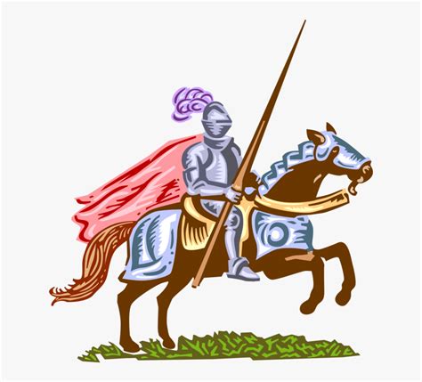 Vector Illustration Of Medieval Knight In Armor On Clipart Knight In