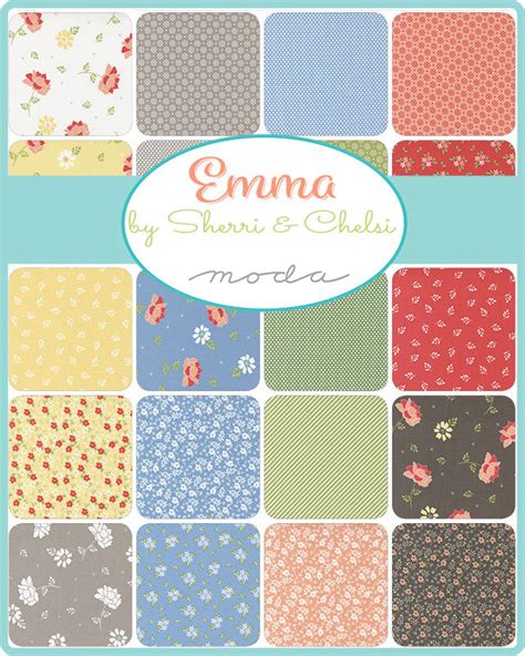 Emma Fat Quarter Bundle By Sherri And Chelsi For Moda Fabrics Loulou S Fabric Shop