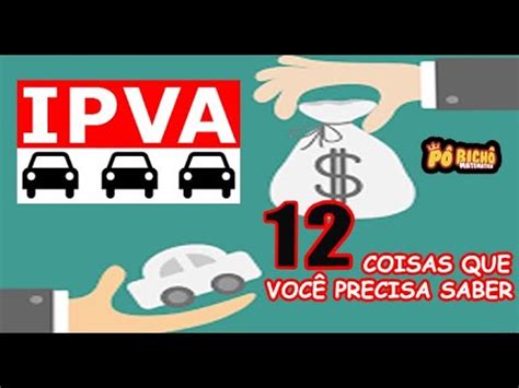 O QUE É IPVA APRENDA A CALCULAR O SEU YouTube