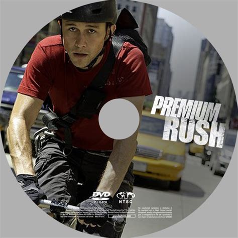 Premium Rush 2012 R1 Movie Dvd Cd Label Dvd Cover Front Cover