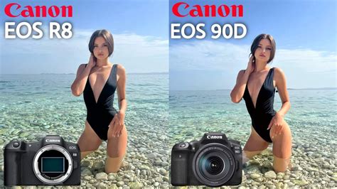 Canon Eos R8 Vs Canon Eos 90d Camera Test Youtube