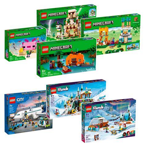 Nouveautés LEGO Minecraft CITY Friends 2023 les sets sont en ligne