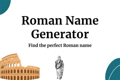 The Official Roman Name Generator: Get the Perfect Name Now