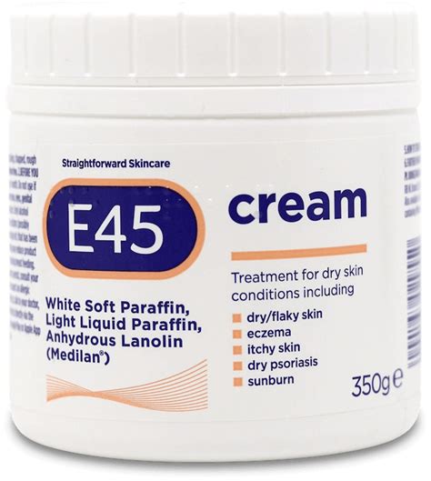 Buy E45 Cream 350g Best Prices Online Uk Meds