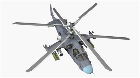 3d Model Attack Helicopter Ka52 Black Shark Hokum Turbosquid 1877410