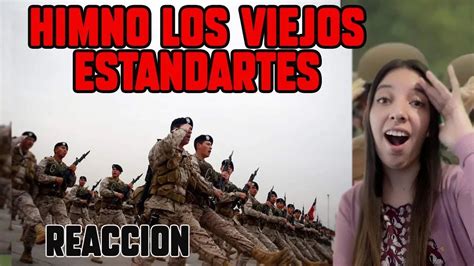 Reaccion A Himno Los Viejos Estandartes Parada Militar Youtube