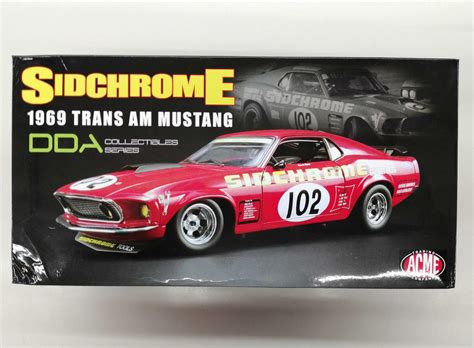 Toys Hobbies GREENLIGHT DDA JIM RICHARDS SIDCHROME 69 FORD MUSTANG