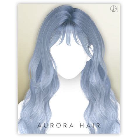 [JINO] HAIR N14 AURORA | JINO | Sims hair, Sims 4 characters, Sims