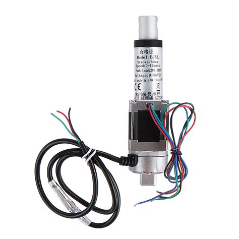 Dc V Stepper Motor Linear Actuator N Mm S Adjustable Actuator