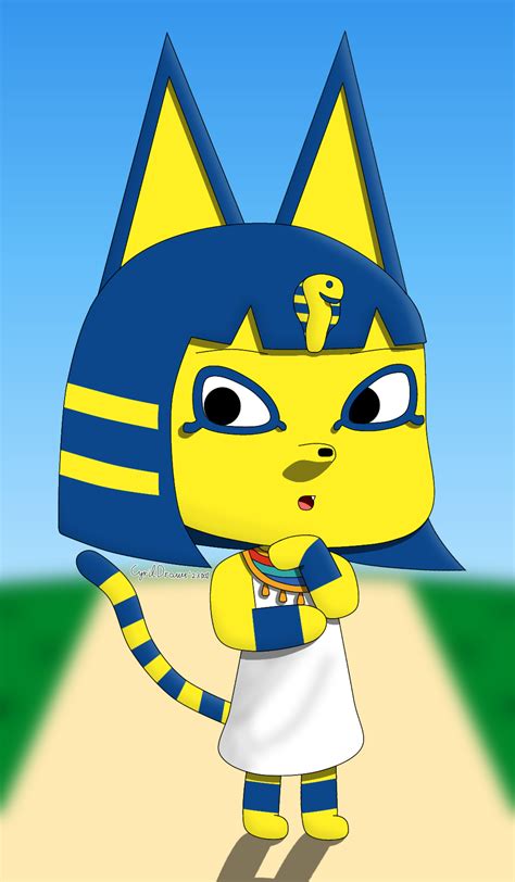 Ankha by CyrilDraws on Newgrounds