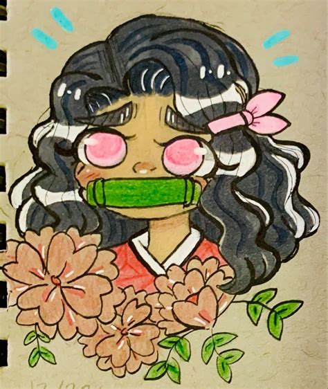 Nezuko Chan Book Art Drawings Book Art Drawings