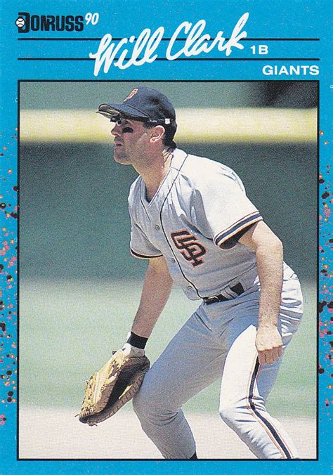 1990 Donruss Baseballs Best Will Clark Wax Pack Gods