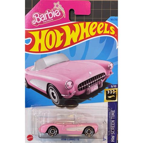 風火輪 Hot Wheels L 芭比 BARBIE CORVETTE 二手 蝦皮購物