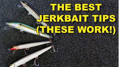 The Best Jerkbait Tips Bass Fishing Youtube