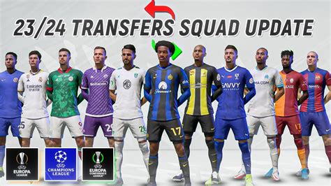 23 24 Transfers Squad Update V3 For FIFA 22 New Transfers Promoted