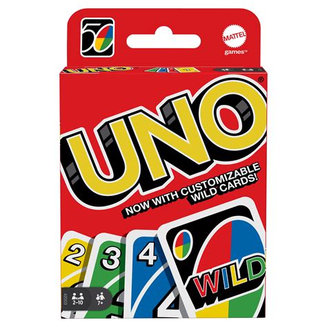 UNO Card Game for Kids, Adults & Game Night, Original Game of Matching