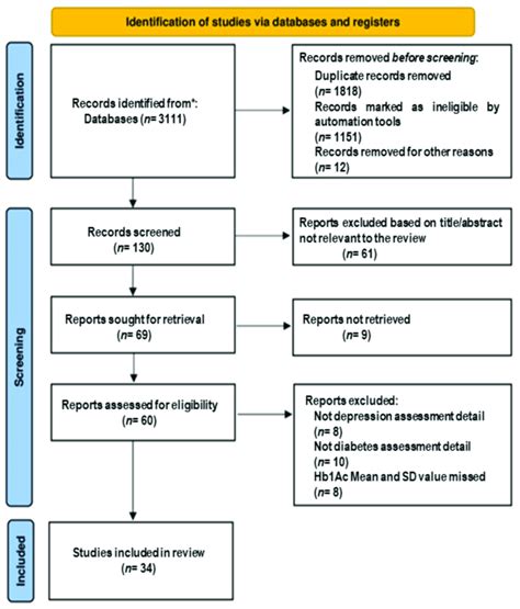 Flowchart Showing The Different Phases In The Systematic Review And