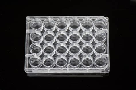 24 Well Tissue Culture Plate - Sterile (50/case) | Crystalgen