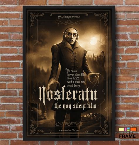 Quadro Pôster Filme Nosferatu M3 60x90 Elo7 Produtos Especiais