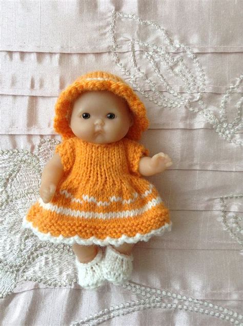 Hand Knitted Dolls Clothes To Fit 5 Berenguer Itty Bitty Etsy UK