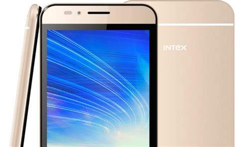 Intex Aqua Turbo 4G Champagne Color At Budget Price PhonesReviews UK